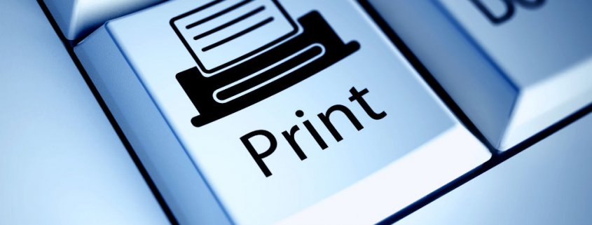 TonerXperts - Qué es el rendimiento de páginas y cómo afecta al costo por impresión - botón de impresión